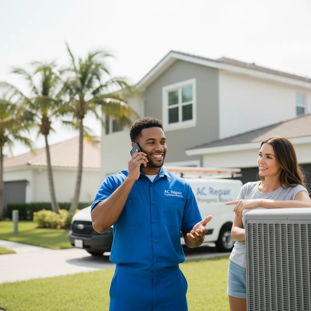 AC Repair Pompano Beach customer support in Iola